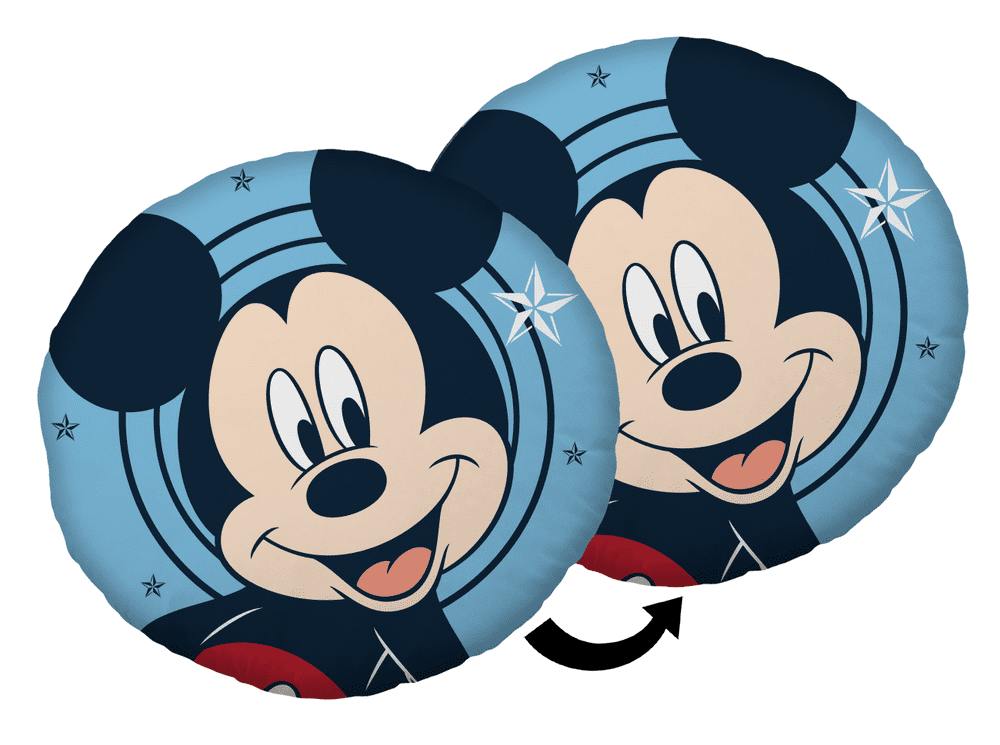 Jerry Fabrics Tvarovaný vankúšik Mickey "Stars"