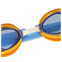 Bestway Okuliare na plávanie BESTWAY 21002 pre deti oranžovo-modré