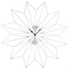 Atmosphera Nástenné hodiny Crystal Star silver, 50cm