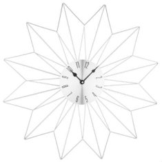 Atmosphera Nástenné hodiny Crystal Star silver, 50cm