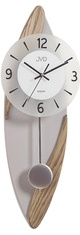 JVD Dizajnové kyvadlové nástenné hodiny NS18009/78, 60cm