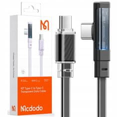Mcdodo Vysokorýchlostný kábel Mcdodo USB-C PD 65W 1,8 m čierny CA-3453