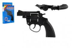 Teddies Revolver/pištoľ na kapsule 8 rán plast 13cm