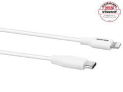 Avacom  MFIC-120W kábel USB-C - Lightning, PFI certifikácia, 120cm, biela