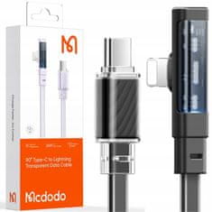 Mcdodo Mcdodo Vysokorýchlostný kábel USB-C Lightning 36W 1,8 m čierny CA-3443