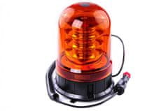 AUTOLAMP maják LED magnetický 12V-24V oranžový 18LED*3W