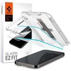 Spigen Glass tR EZ Fit HD Transparency 2 Pack - Samsung Galaxy S24 Plus (AGL07432) - rozbalené