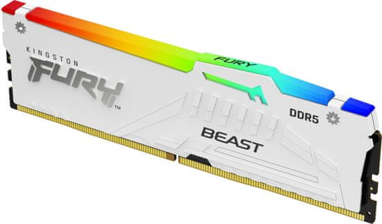 Kingston Fury Beast White RGB 16GB DDR5 5200 CL40