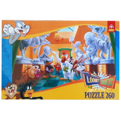 Trefl 260 ks puzzle Looney Tumes v múzeu