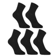 Styx 5PACK ponožky členkové bambusové čierne (5HBK960) - veľkosť XL