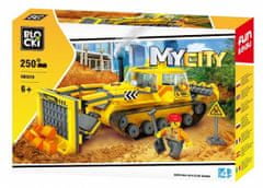 Blocki Blocki stavebnica MyCity Stavba buldozer kompatibilná 250 dielov