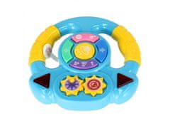 sarcia.eu Hudobný volant, edukačná hračka pre deti 18m+ BamBam Modrá