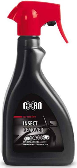 cx80 INSECT REMOVER 600ml, sprej na čistenie hmyzu na skle auta, CX-80
