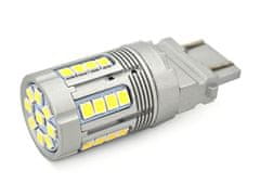 motoLEDy P27/7W LED žiarovka 3157 12-24V bez chyby 3000lm biela