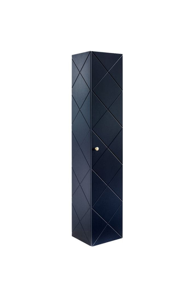 COMAD Kúpeľňová skrinka Elegance 80 cm modrá