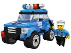 Blocki Blocki stavebnica Polícia - Policejní hlídkový vůz kompatibilná 111 dielov