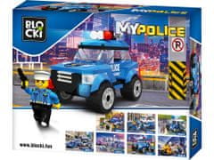 Blocki Blocki stavebnica Polícia - Policejní hlídkový vůz kompatibilná 111 dielov