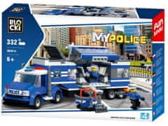 Blocki Blocki stavebnica Polícia - Mobilní policejní stanice kompatibilná 332 dielov