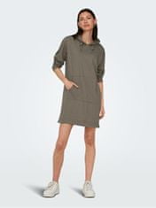 Jacqueline de Yong Dámske šaty JDYIVY Regular Fit 15300623 Driftwood (Veľkosť M)