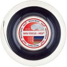 MSV Focus HEX tenisový výplet 200 m červená 118