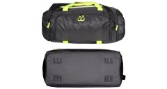 Aqua Speed Duffle Bag L športová taška čierna-žltá 36 l