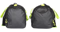 Aqua Speed Duffle Bag L športová taška čierna-žltá 36 l