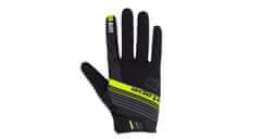 Etape Spring+ cyklistické rukavice čierna-žltá XL