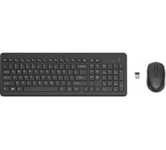 HP 330 klávesnica a myš/bezdrôtová/black