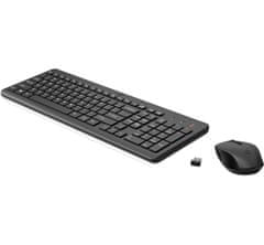 HP 330 klávesnica a myš/bezdrôtová/black