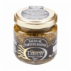 Giuliano Tartufi Hľuzovková pasta z čierneho hľuzovky 15% - 80g (SAES80 - Salsa Tartufata)