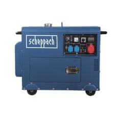 Scheppach SG 5200 D Dieselová elektrocentrála 5 000 W s reguláciou AVR