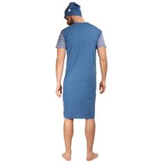Foltýn Pánska nočná košeľa modrá (FNK19) - veľkosť L