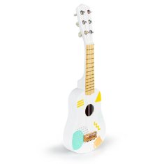 Iso Trade Detská drevená gitara - 6 strún | biela