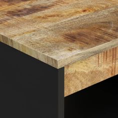 Vidaxl Konferenčný stolík 90x50x40 cm masívne mangovníkové drevo