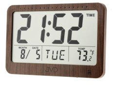 JVD Digitálne hodiny s budíkom DH9711, 19 cm