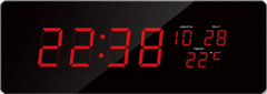 JVD Nástenné digitálne hodiny DH2.2, 51cm