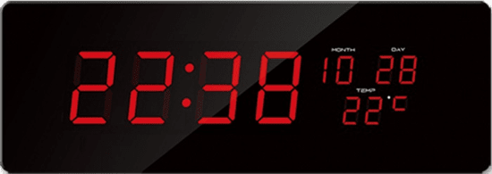 JVD Nástenné digitálne hodiny DH2.2, 51cm
