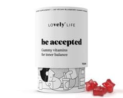 Vely Be accepted gumové vitamíny pre vnútornú vyváženosť 60 ks