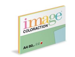 Image Coloraction kancelársky papier A4/80g, Mix reflexný 5x20, mix - 100