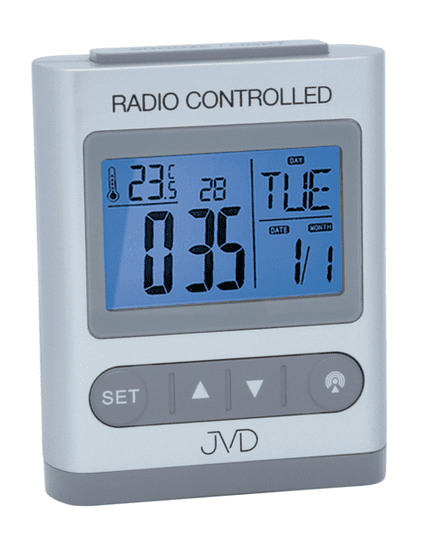 JVD Rádiom riadený budík RB31.1, 9cm