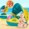Sobex Plávacie koleso BABY - Čln so slnečnou clonou - plávacie koleso pre deti - model 2024