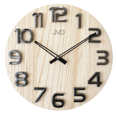 JVD Nástenné hodiny drevené HT97.4, 40cm