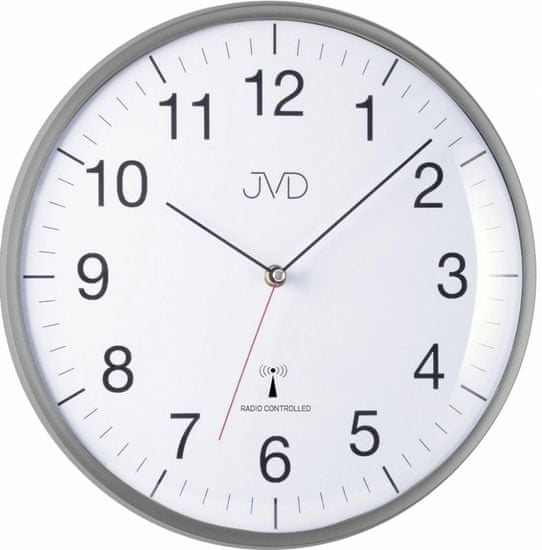 JVD Nástenné hodiny RH16.2, DCF, 33cm