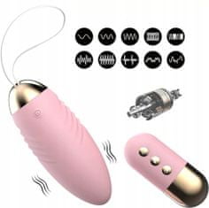 Night Fantasy Vibračné vajíčko s bezdrôtovým ovládaním