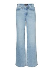 Vero Moda Dámske džínsy VMTESSA Straight Fit 10283858 Light Blue Denim (Veľkosť 29/32)