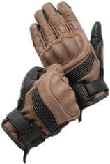 BROGER rukavice OHIO vintage černo-hnedé XL
