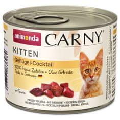 Animonda Konzerva Carny Kitten drůbeží směs 200 g