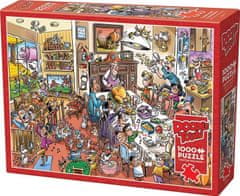 Cobble Hill Puzzle DoodleTown: Šťastné vďakyvzdania 1000 dielikov