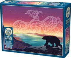 Cobble Hill Puzzle Kríženie: Búrlivák a medveď 500 dielikov