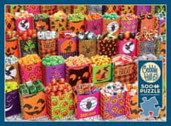 Cobble Hill Puzzle Halloweenskej sladkosti 500 dielikov